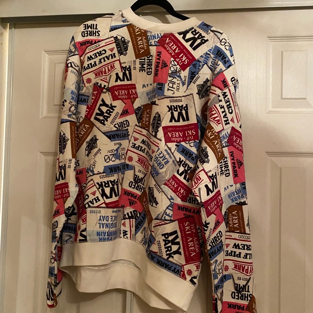 Ivy Park x Adidas Ski Tag Crew Neck Sweater